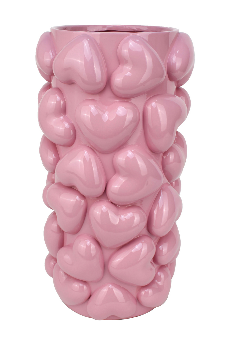 Heart Embellished Vase | OROA Ensy | Oroatrade.com