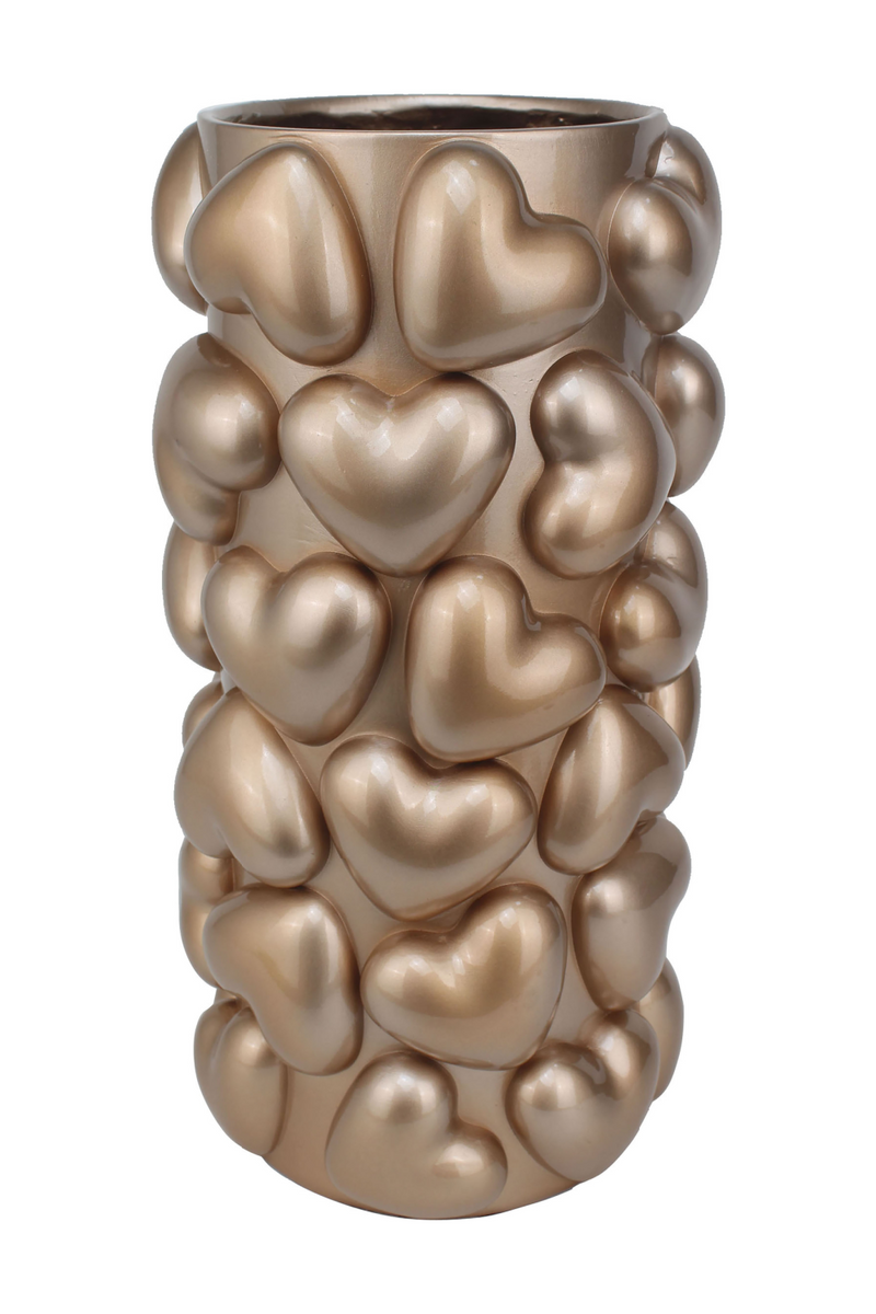 Heart Embellished Vase | OROA Ensy | Oroatrade.com