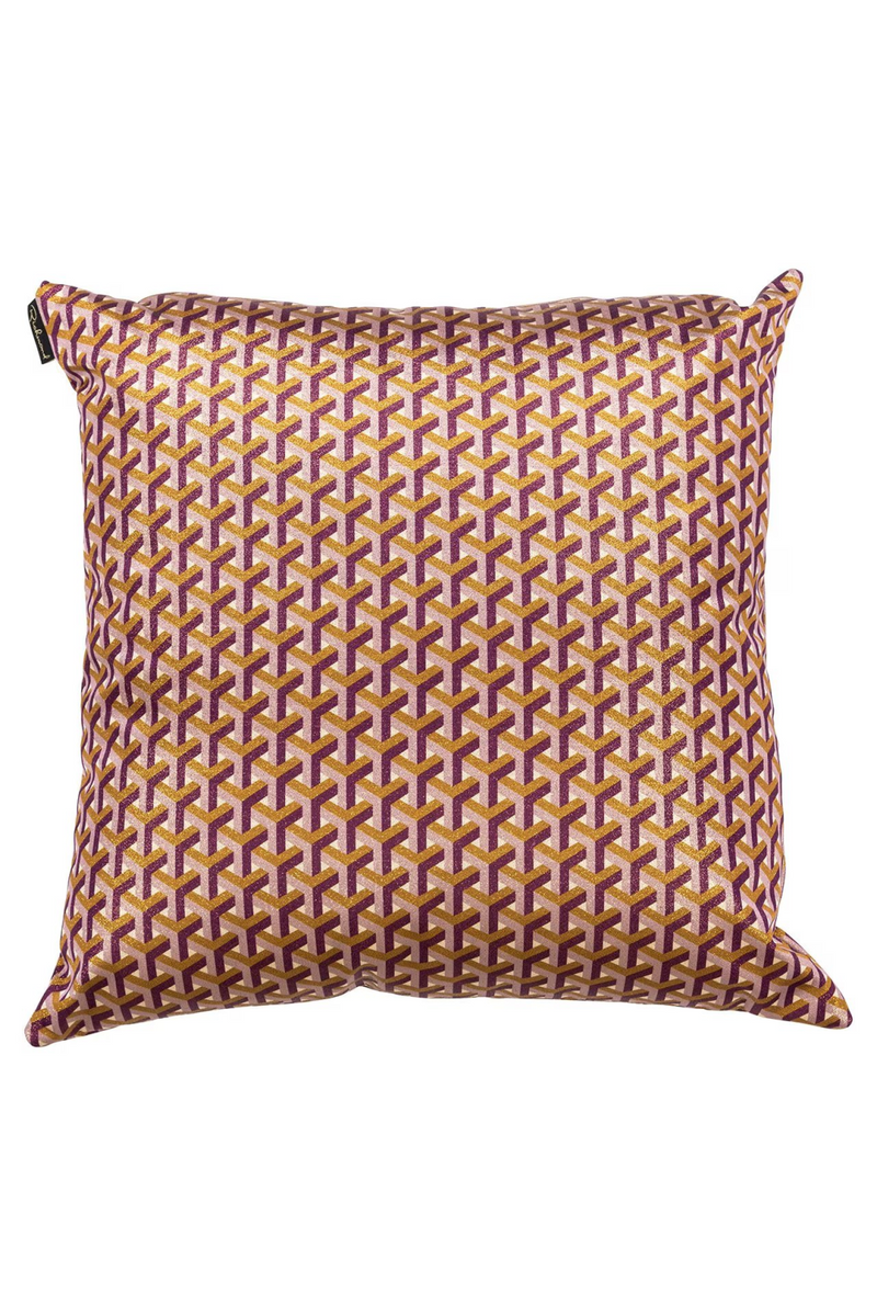 Pink Patterned Cushion | OROA Pommelin | Oroatrade.com