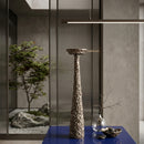 Brushed Gold Tapered Candle Holder | Richmond Interiors Moan