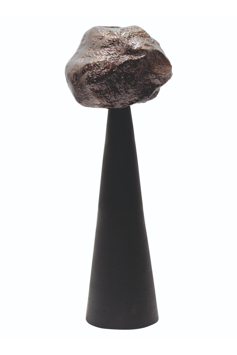 Black Cone Candle Holder | OROA Moira | Oroatrade.com