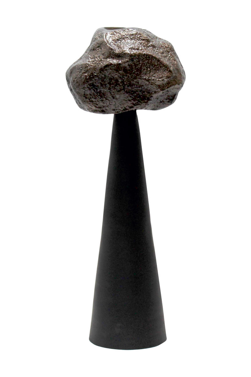 Black Cone Candle Holder | OROA Moira | Oroatrade.com