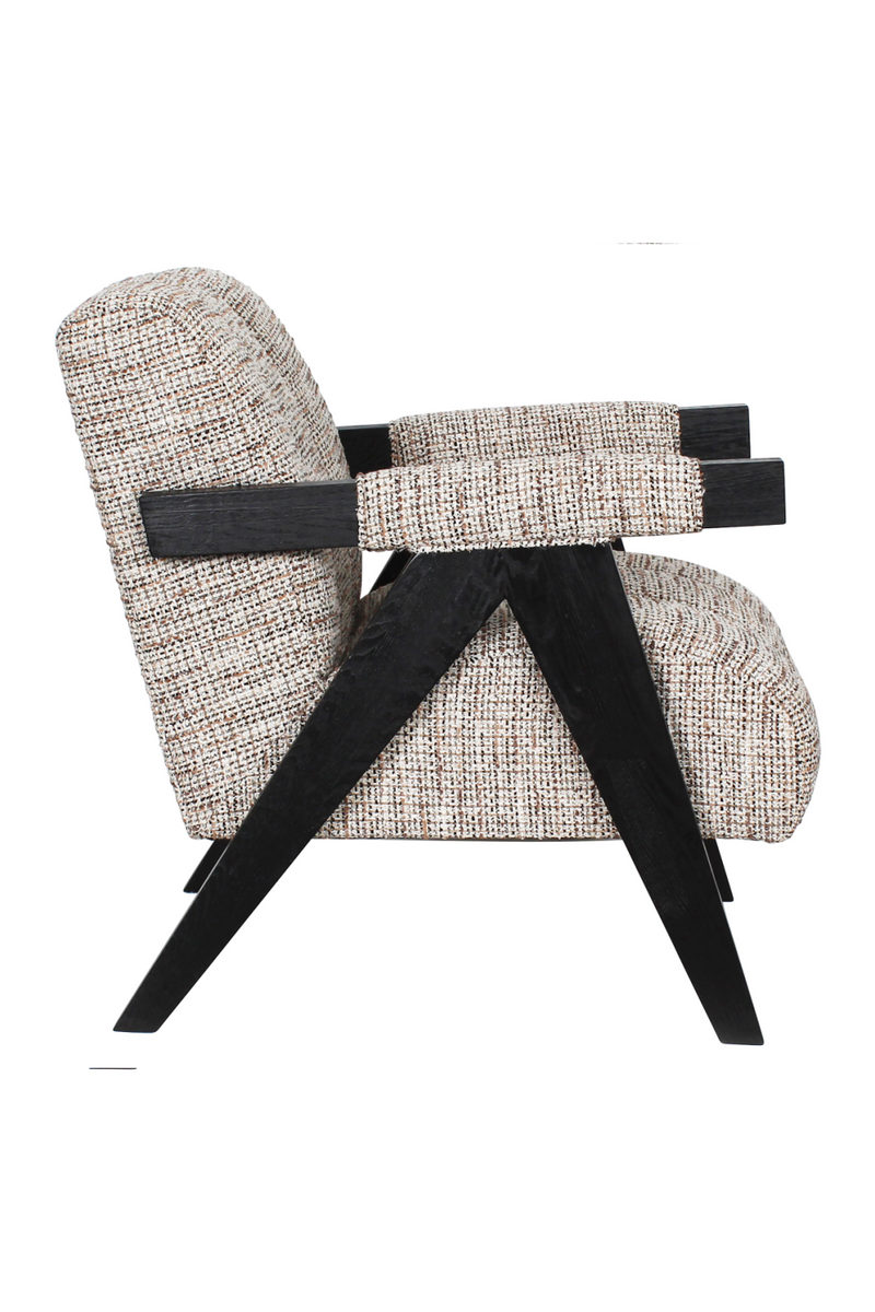 Ash Framed Lounge Chair | OROA Clover | Oroatrade.com