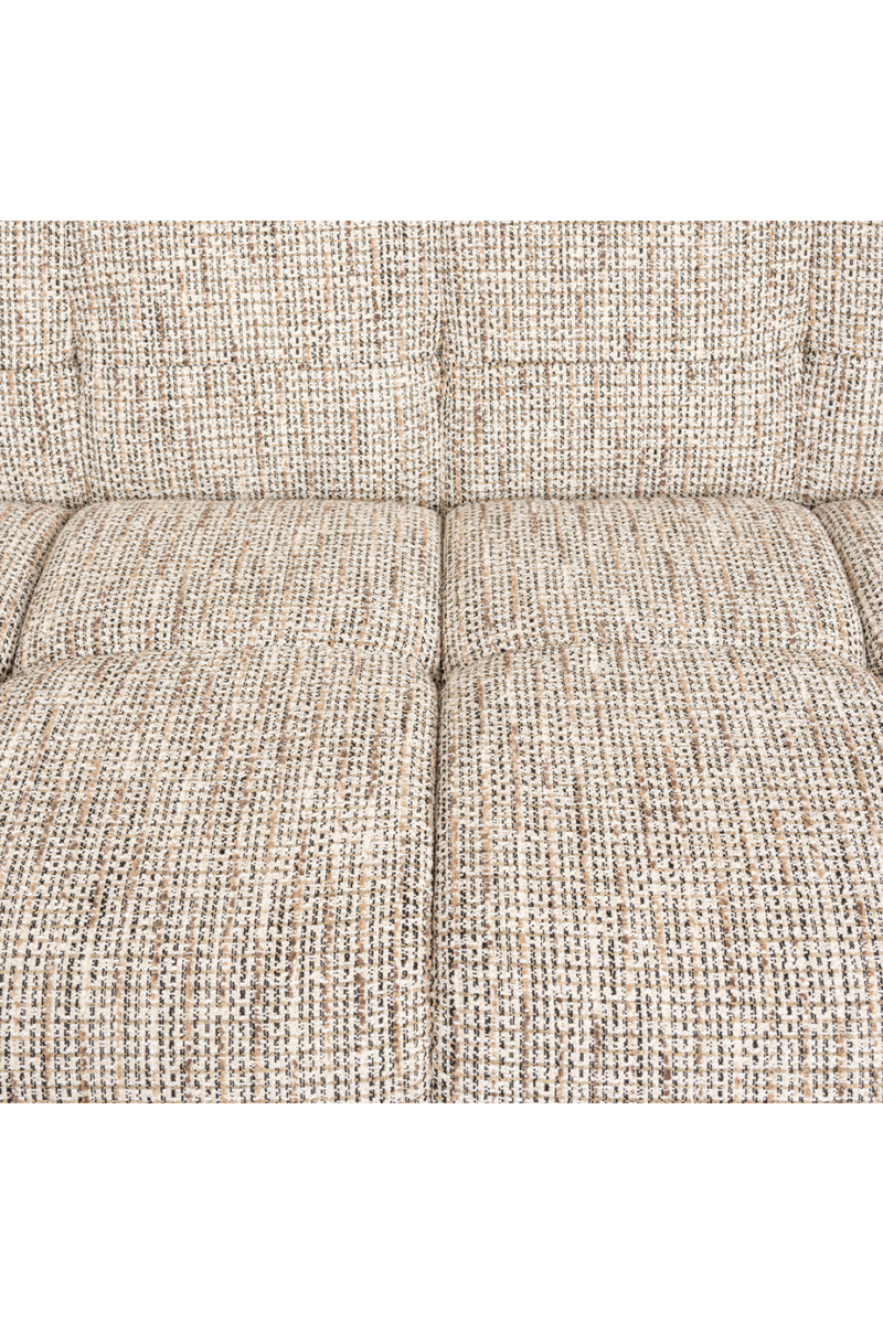 Beige 3-Seater Sofa + Left Lounge | OROA Hazel | Oroatrade.com