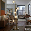 Triple Iron Pole Floor Lamp | Richmond Interiors Luva