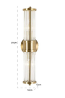 Glass Tube Wall Lamp | Richmond Interiors Lyan | Oroatrade.com
