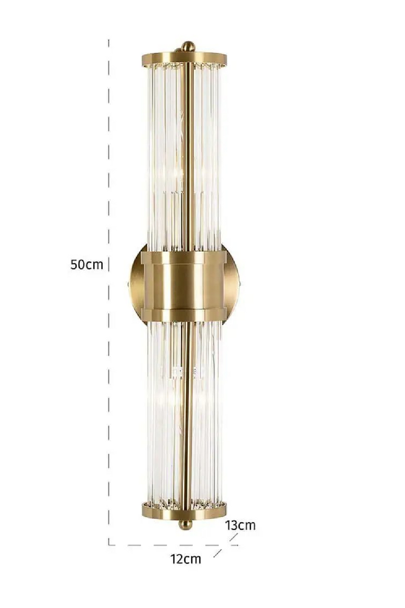 Glass Tube Wall Lamp | OROA Lyan | Oroatrade.com