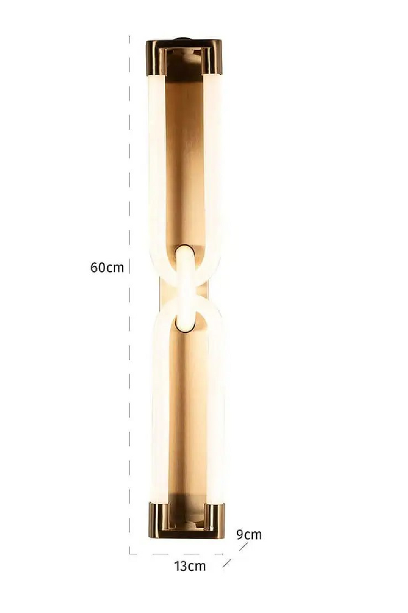 Gold Dimmable Wall lamp | OROA Lysa | Oroatrade.com