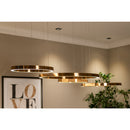 Hospitality furniture - Gold Ring Chandelier - www.oroatrade.com