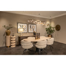 Hospitality furniture - Gold Ring Chandelier - www.oroatrade.com