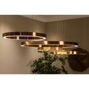 Hospitality furniture - Gold Ring Chandelier - www.oroatrade.com