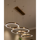 Hospitality furniture - Gold Ring Chandelier - www.oroatrade.com