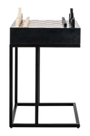 Black 1-Drawer Chess Table | Richmond Interiors Davos | Oroatrade.com