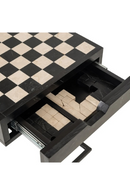 Black 1-Drawer Chess Table | Richmond Interiors Davos | Oroatrade.com