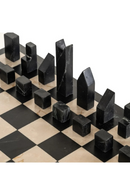 Black 1-Drawer Chess Table | Richmond Interiors Davos | Oroatrade.com