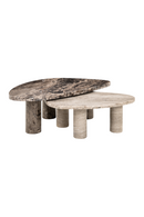 Marble Nesting Coffee Table Set (2) | Richmond Interiors Nazario | Oroatrade.com