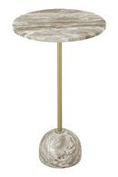 Marble Pedestal End Table | Richmond Interiors Kobe | Oroatrade.com