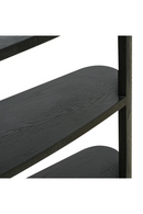 Black 3-Shelf Display Cabinet | Richmond Interiors Navarino | Oroatrade.com