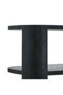 Black 3-Shelf Display Cabinet | Richmond Interiors Navarino | Oroatrade.com