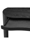 Black Organic Shape Desk | Richmond Interiors Navarino | Oroatrade.com

