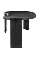 Black Organic Shape Dining Table | Richmond Interiors Navarino | Oroatrade.com