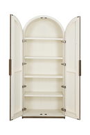 White Arched 2-Door Cabinet | Richmond Interiors Tivoli | Oroatrade.com