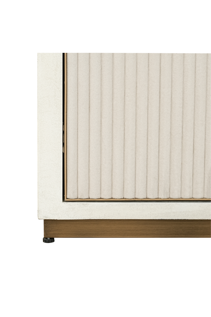 White Arched 2-Door Cabinet | OROA Tivoli | Oroatrade.com