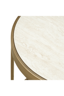 White Ceramic End Table Set (2) | Richmond Interiors Tivoli | Oroatrade.com