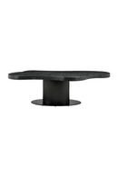 Black Organic-Shaped Dining Table | Richmond Interiors Bogor | Oroatrade.com