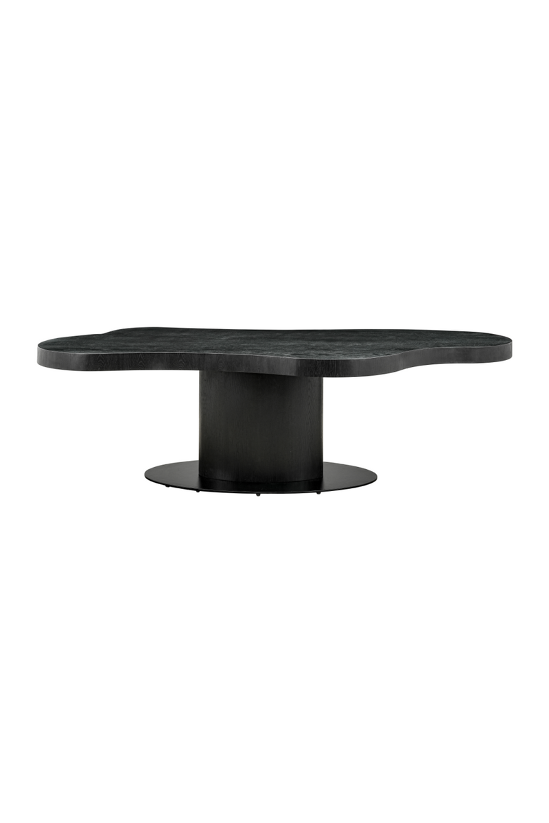 Black Organic-Shaped Dining Table | OROA Bogor | Oroatrade.com