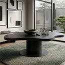 Black Organic-Shaped Dining Table | Richmond Interiors Bogor