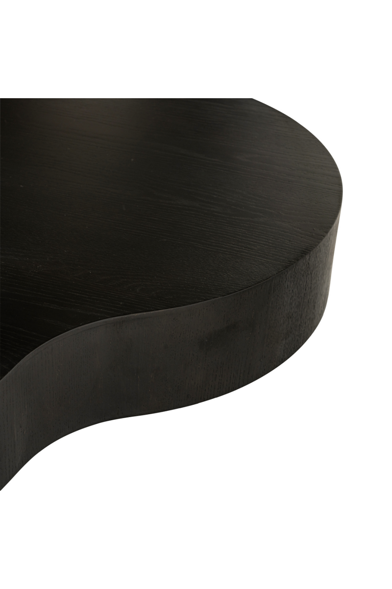 Black Organic-Shaped Dining Table | OROA Bogor | Oroatrade.com