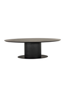 Brown Wooden Oval Dining Table | Richmond Interiors Gordon | Oroatrade.com