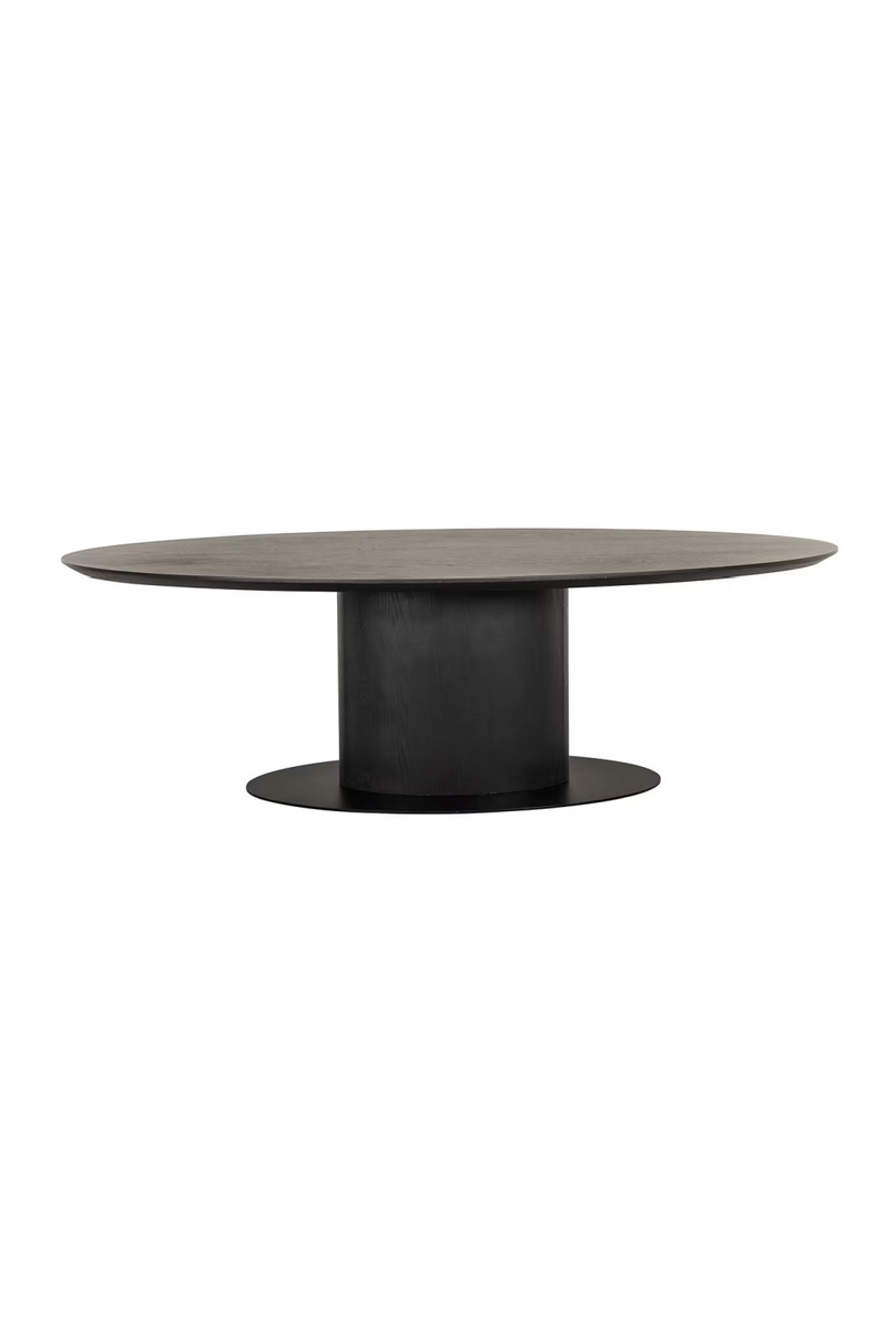 Brown Wooden Oval Dining Table | OROA Gordon | Oroatrade.com