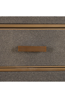 Brown Leather 1-Drawer Nightstand | Richmond Interiors Bloomville | Oroatrade.com