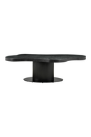Black Organic-Shaped Dining Table | Richmond Interiors Bogor | Oroatrade.com