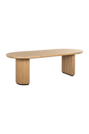 Natural Oak Oval Dining Table | Richmond Interiors Belfort | Oroatrade.com
