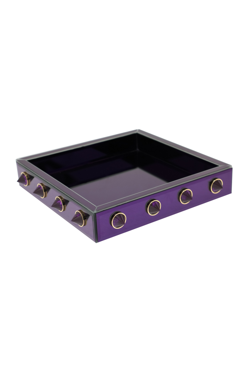 Square Mirrored Tray | OROA Jinx | Oroatrade.com