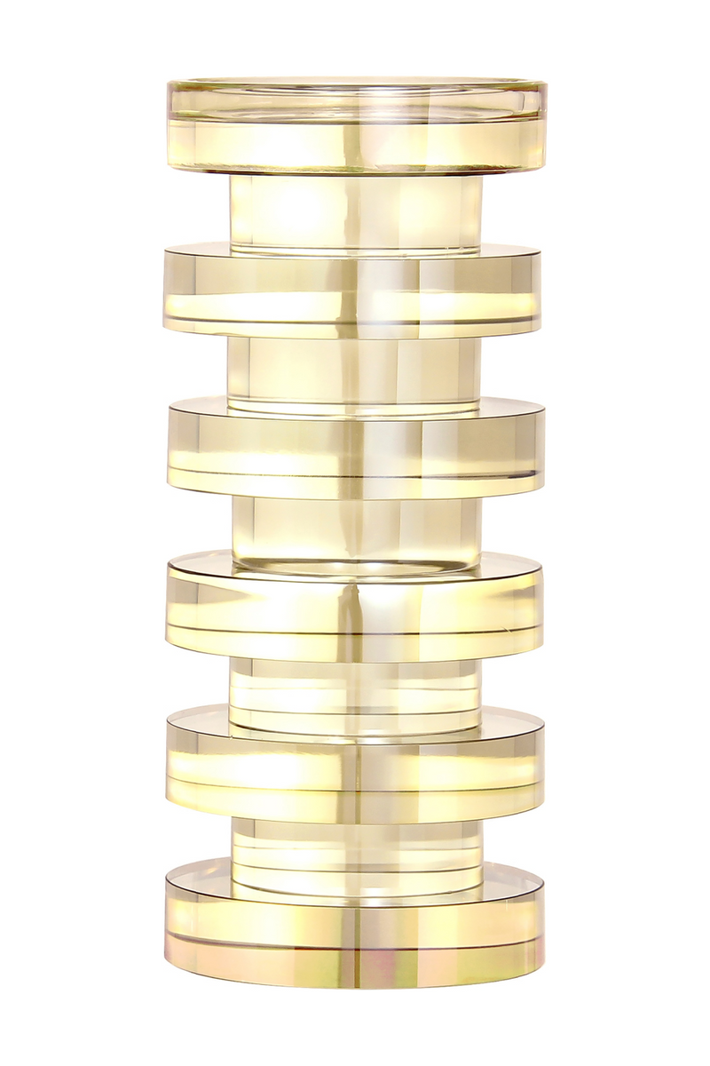 Glass Crystal Candle Holder L | OROA Cira | Oroatrade.com