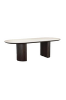 Travertine Ceramic Dining Table | Richmond Interiors Ritz | Oroatrade.com