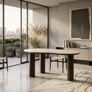 Beige Travertine Organic Desk | Richmond Interiors Ritz