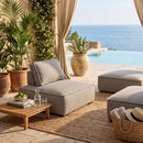 Taupe Outdoor Lounge Chair | Richmond Interiors Jondal