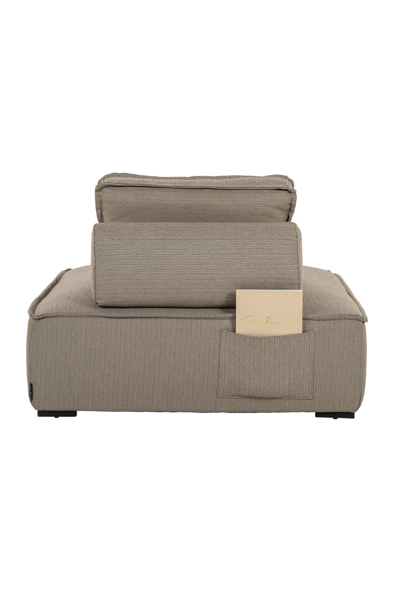 Taupe Outdoor Lounge Chair | OROA Jondal | Oroatrade.com