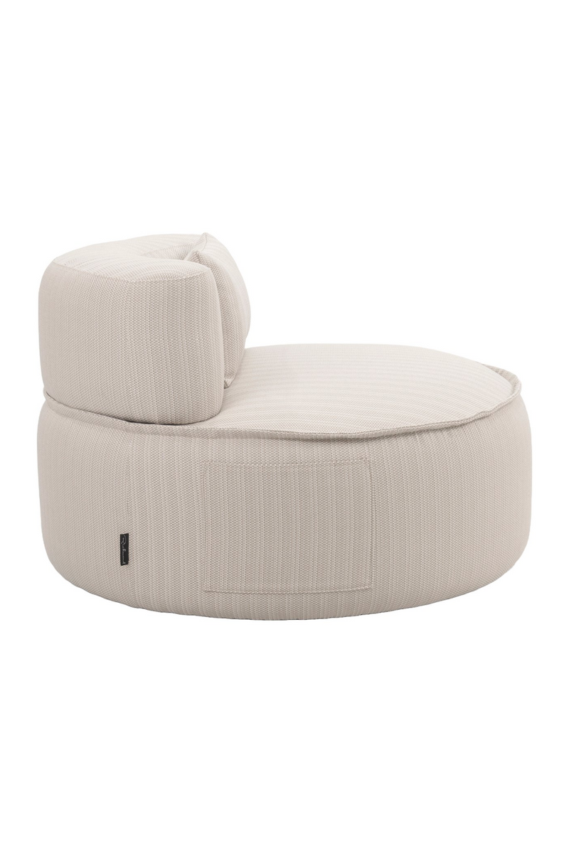 Beige Outdoor Swivel Lounge Chair | OROA Nammos | Oroatrade.com