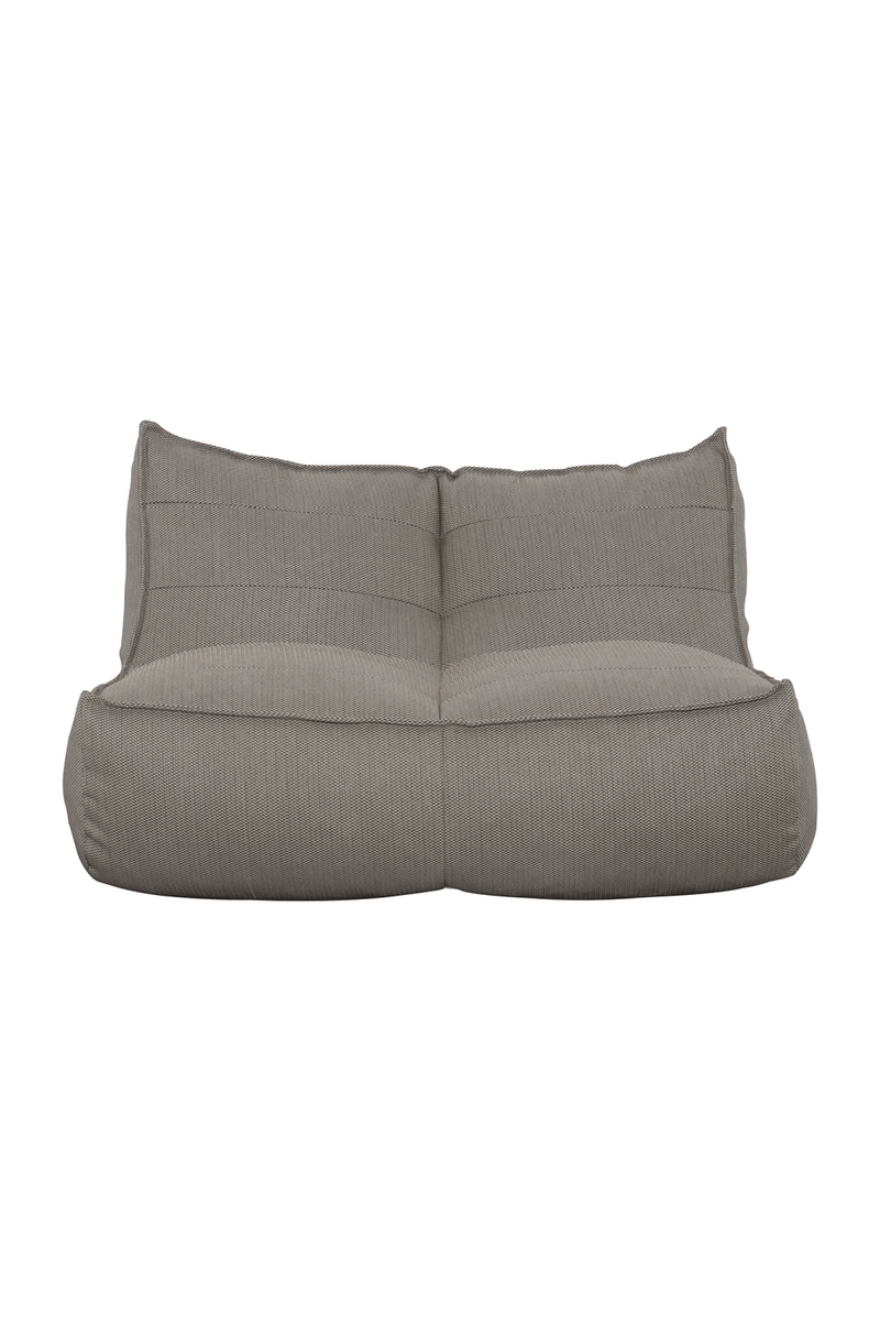 Taupe Channeled Outdoor Lounge Chair | OROA Scoppios | Oroatrade.com