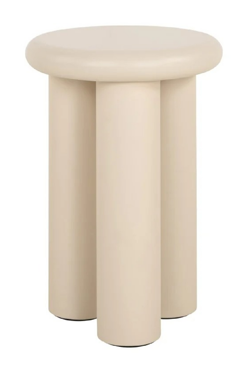 Beige Round End Table | Richmond Interiors Elbaz | Oroatrade.com