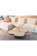 Travertine Ceramic Coffee Table | Richmond Interiors Clover | Oroatrade.com