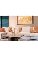 Travertine Ceramic Coffee Table | Richmond Interiors Clover | Oroatrade.com