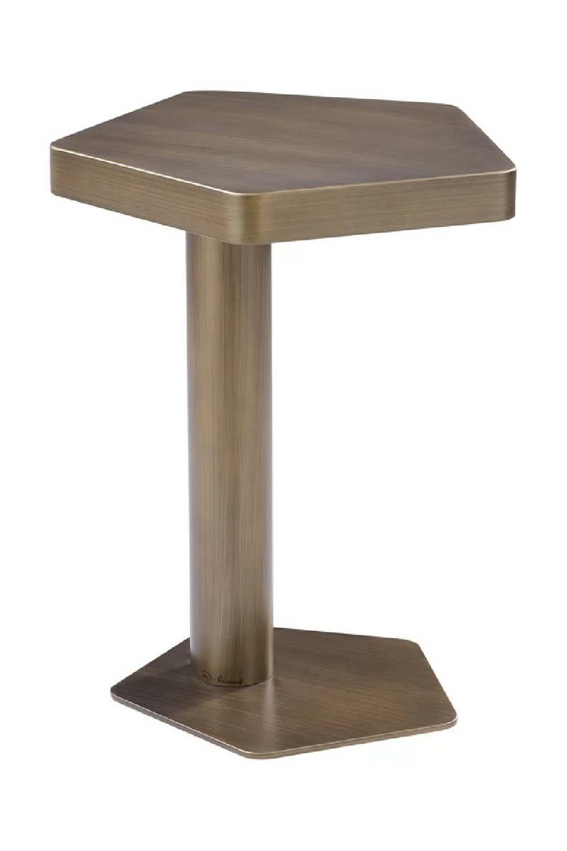 Gold Geometrical Sofa Table | OROA Hexa | Oroatrade.com