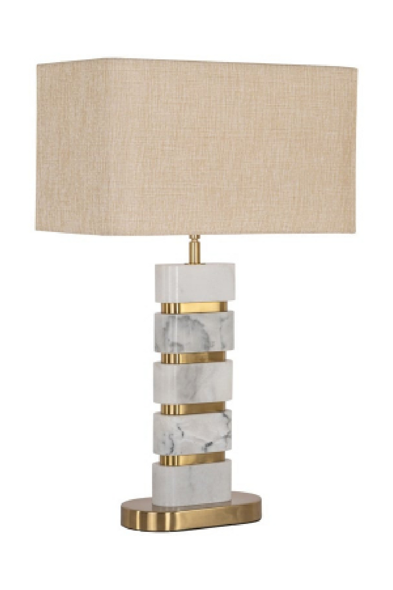Marble Base Table Lamp | OROA Lenore | Oroatrade.com